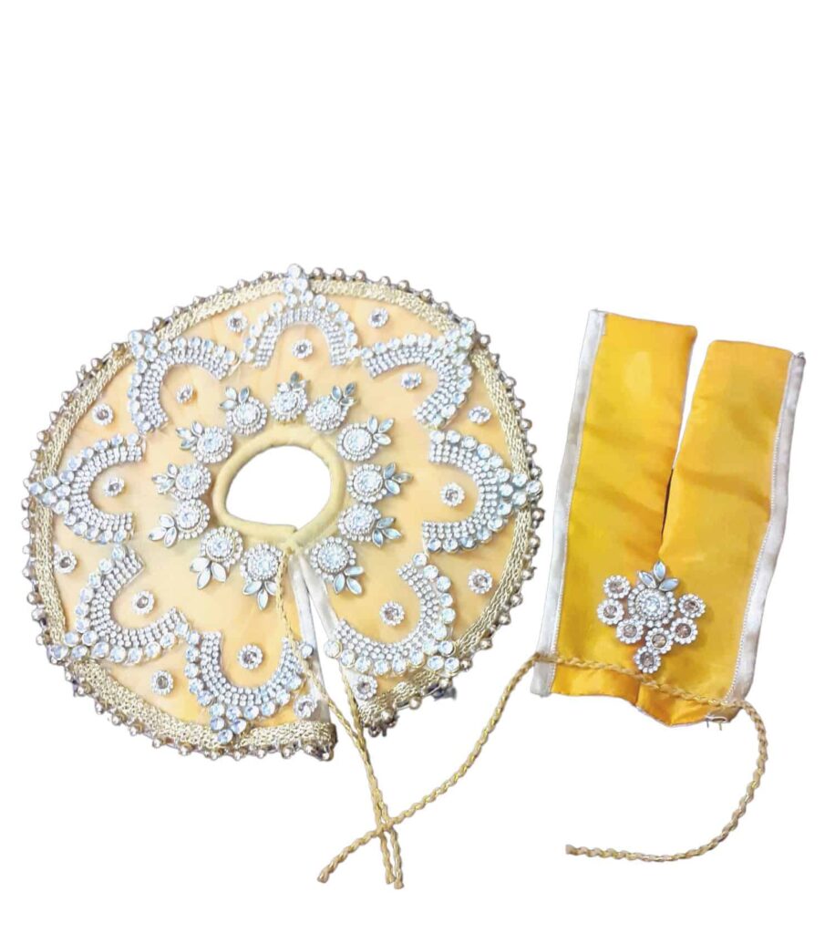 Multicolor Laddu Gopal Dress with Heavy Work