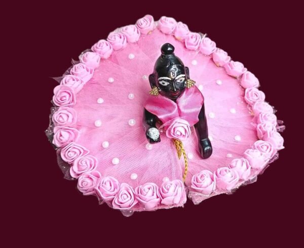 Laddu Gopal Pink Dress_Krishna Poshak_RevolusisInstore1