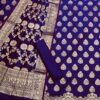 Banarasi Unstitched Katan Silk Salwar Kameez with Dupatta