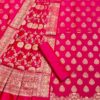Banarasi Unstitched Katan Silk Salwar Kameez with Dupatta