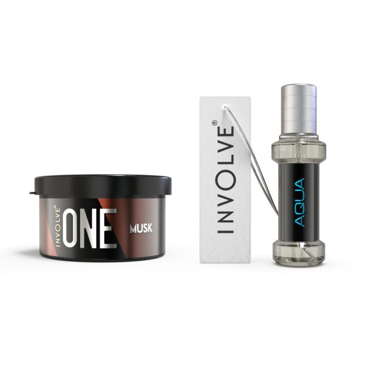 Involve Your Senses ONE Musk Car Perfume & Involve Elements Aqua Spray ...