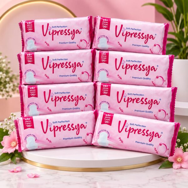 VIPRESSYA SUPER SOFT MRP 30 A VIPRESSYA XL SUPER SOFT SANITARY PADS