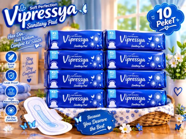 VIPRESSYA SUPER SOFT MRP 35 VIPRESSYA XL SUPER SOFT SANITARY PADS