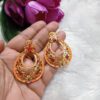 Drop Shape Meenakari Earing