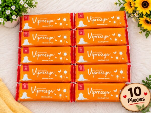 VIPRESSYA SUPER SOFT MRP 40 VIPRESSYA XL SUPER SOFT DRY NET EXTRA ABSORBENT SANITARY PADS