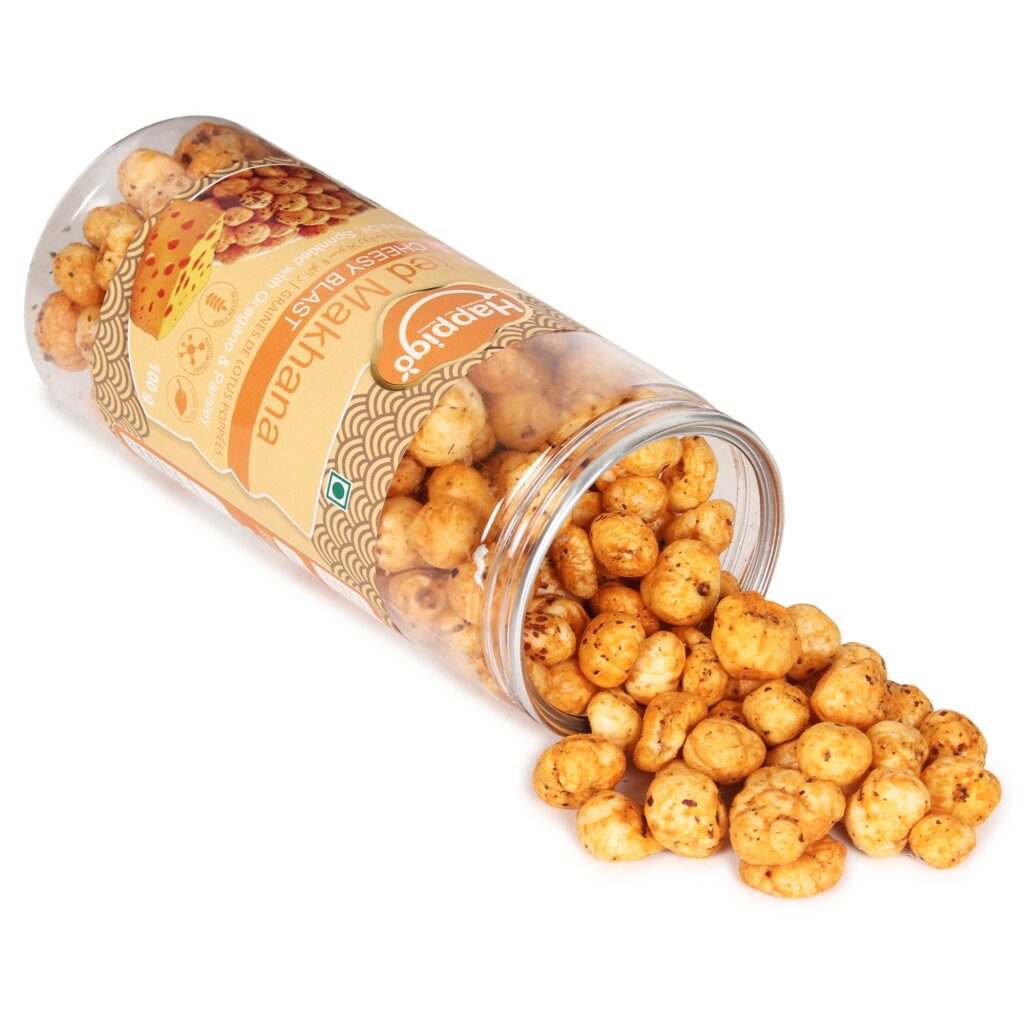 HappiGo Roasted Flavored Makhana Cheesy Blast | Revolusis Instore