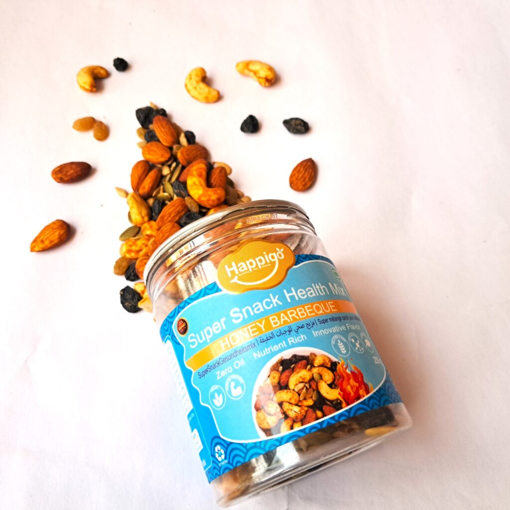 HAPPIGO Premium Slow Roasted Flavored Health Mix (Dry Fruits ...