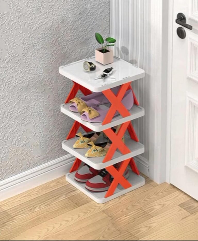 4 Layer Multipurpose Shoe Rack Adjustable Shelf | Revolusis Instore