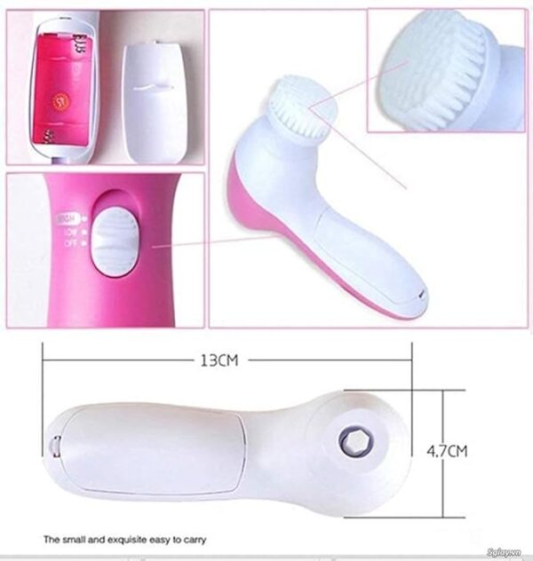 5 in 1 Face Facial Massage Machine Cleanser