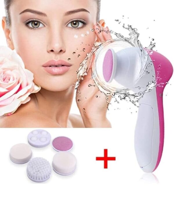 5 in 1 Face Facial Massage Machine Cleanser