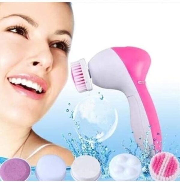 5 in 1 Face Facial Massage Machine Cleanser