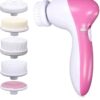 5 in 1 Face Facial Massage Machine Cleanser