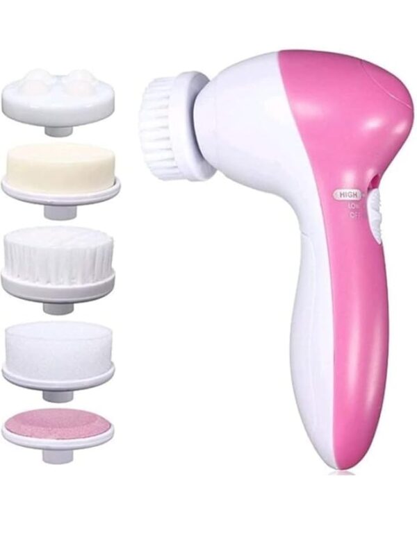 5 in 1 Face Facial Massage Machine Cleanser