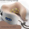 U-Shape Shoulder Neck Electric USB Rechargeable Massager Pillow