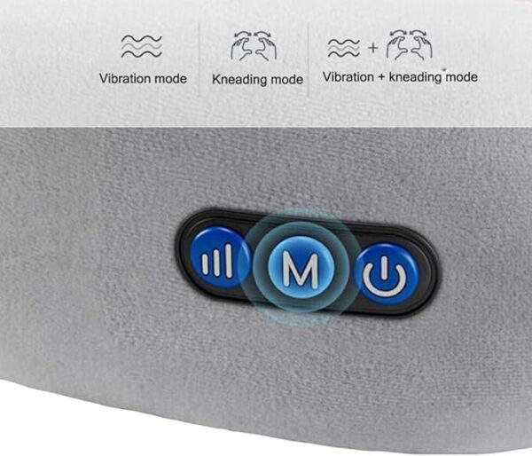 U-Shape Shoulder Neck Electric USB Rechargeable Massager Pillow