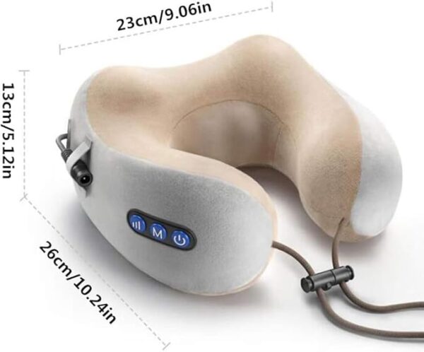 U-Shape Shoulder Neck Electric USB Rechargeable Massager Pillow