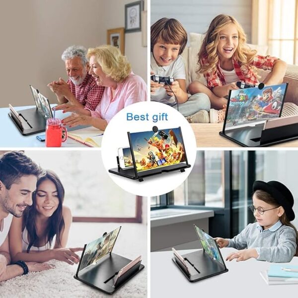 3D Screen Magnifier for Cell Phone