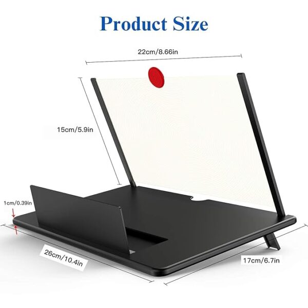 3D Screen Magnifier for Cell Phone