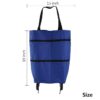 Foldable Cart Shopping Trolley Bags