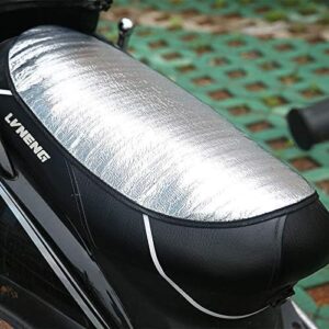 Motorcycle Sunscreen Seat Cover with Heat Insulation Mat for All Bikes