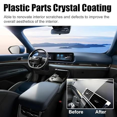 Plastic Restoring Agent for Car Exterior & Interior Trim, Parts, and Accessories