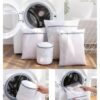Reusable Multipurpose Mesh Laundry Bags with Zip -Set of 4