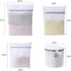 Reusable Multipurpose Mesh Laundry Bags with Zip -Set of 4