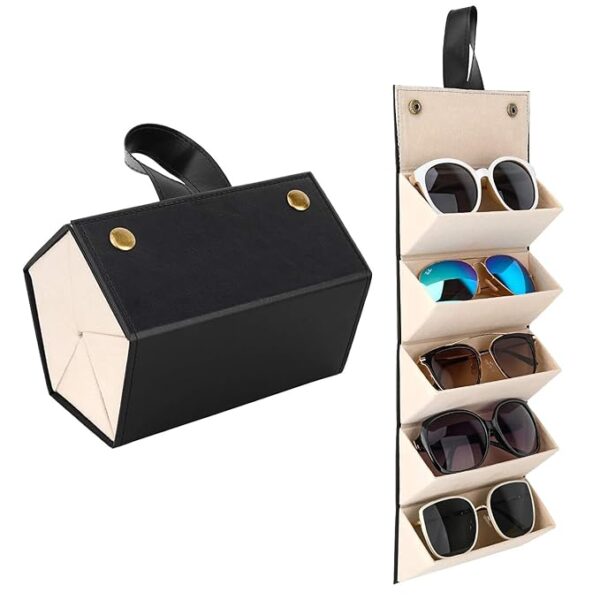 Sunglasses Wall Mounted 5 Slot Storage Display Hanger