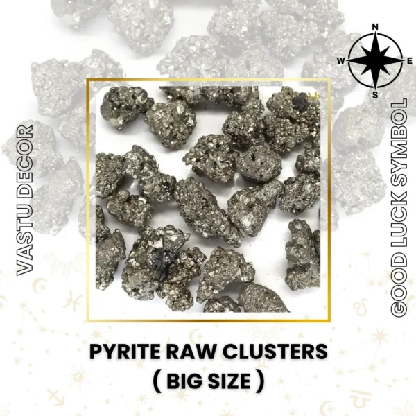 Pyrite Raw Clusters Big Size (1250 gms)