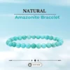 Natural Amazonite Bracelet