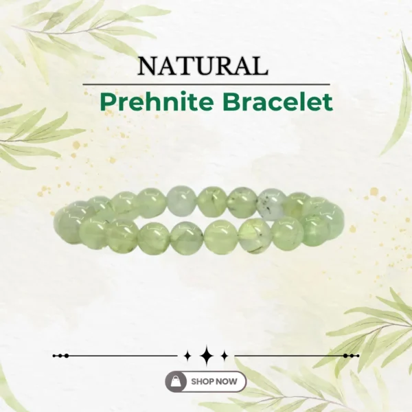 Natural Prehnite Bracelet