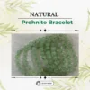 Natural Prehnite Bracelet