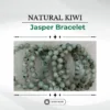 Natural Kiwi Jasper Bracelet