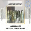 Labradorite Crystal Tower Wand