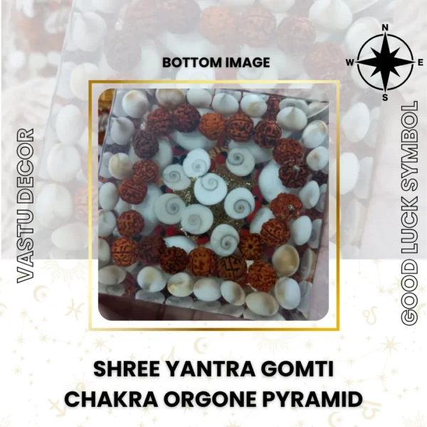 Shree Yantra Gomti Chakra Orgone Pyramid