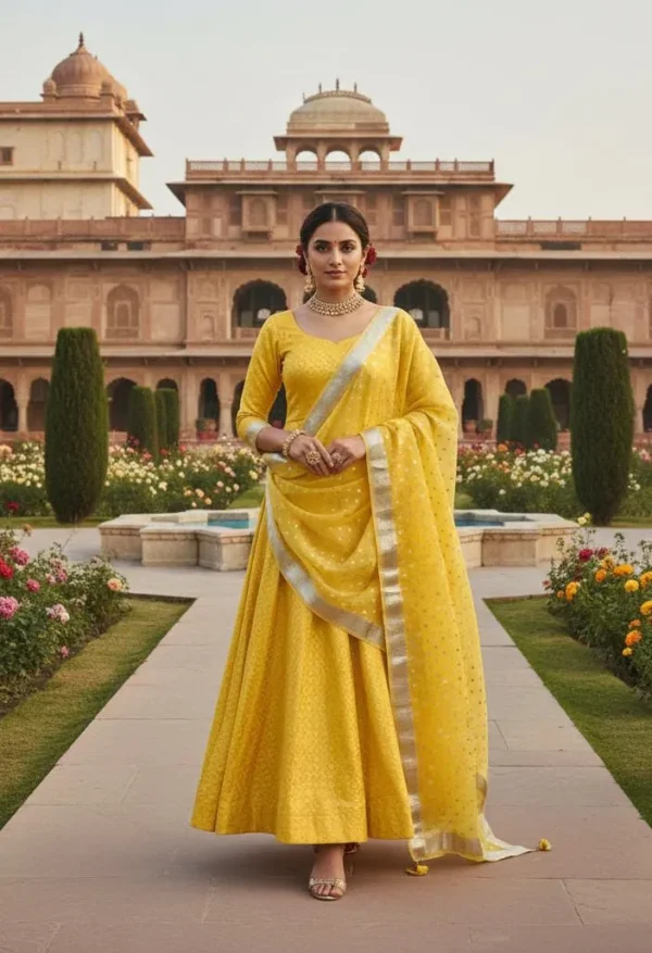 Exclusive Banarasi Unstitched Salwar kameez with Dupatta