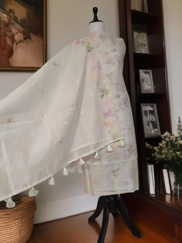 Exclusive Banarasi Unstitched Salwar kameez with Dupatta