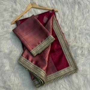 Premium Banarasi Soft Tissue Silk Saree Collection all over Design