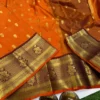 Premium Banarasi Soft Check Silk Saree Collection All Over Design
