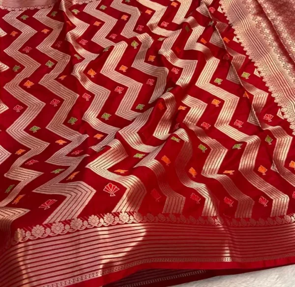 Premium Banarasi Soft Warm Silk Saree Collection all over Design