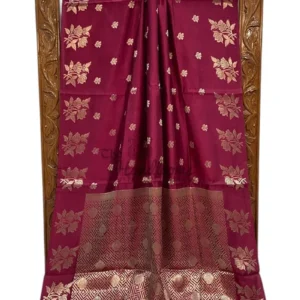 Premium Banarasi Soft Warm Silk Saree Collection all over design