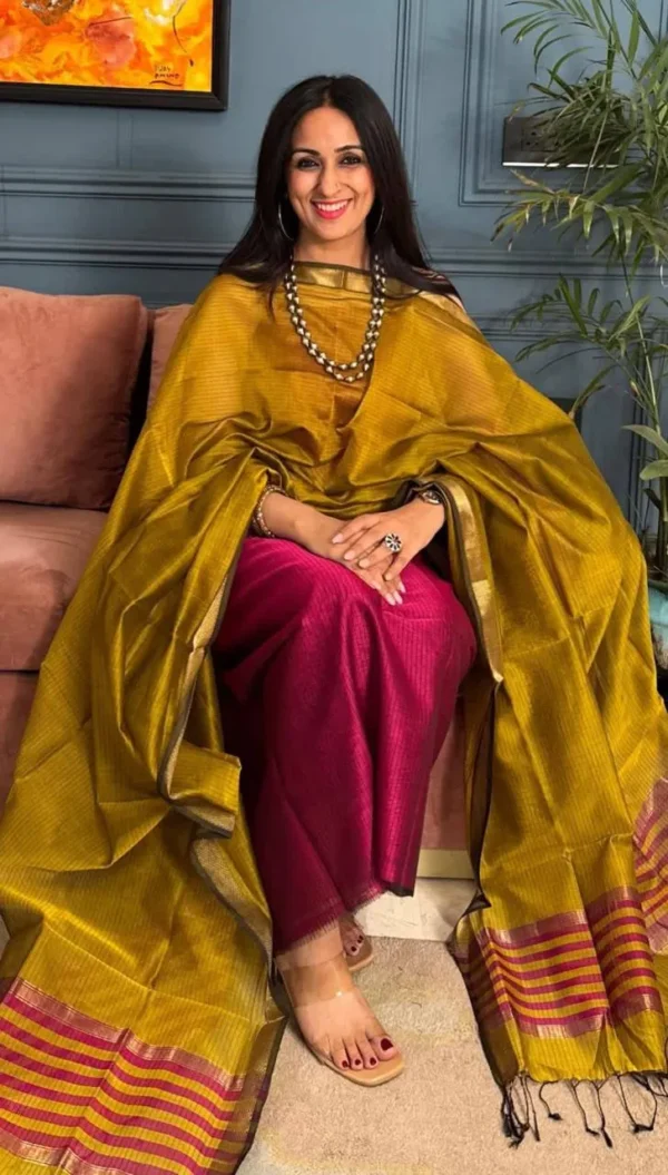 Exclusive Banarasi Unstitched Salwar kameez with Dupatta