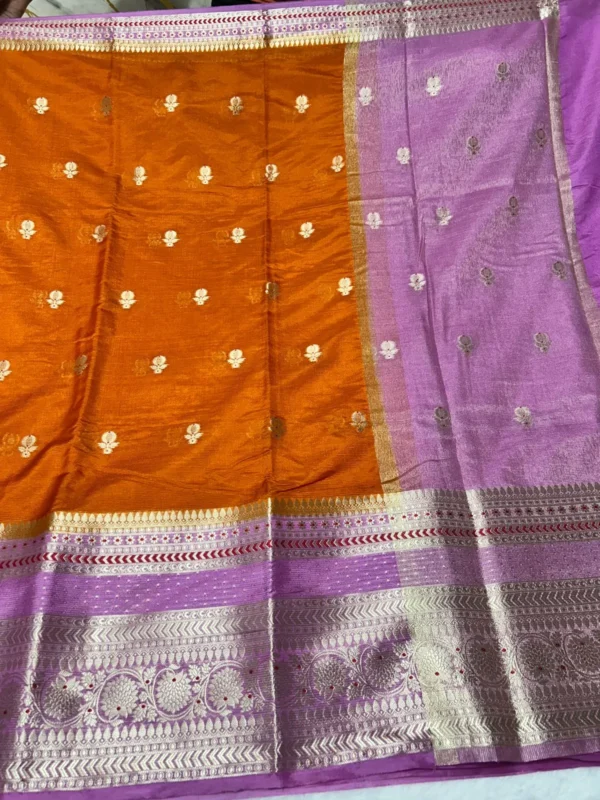 Premium Banarasi Soft Warm Silk Saree Collection All Over Design