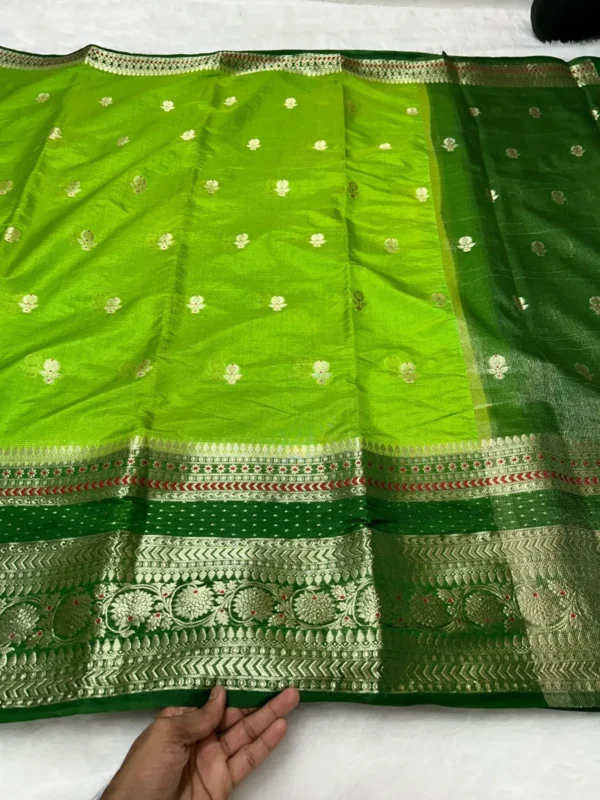 Premium Banarasi Soft Warm Silk Saree Collection All Over Design