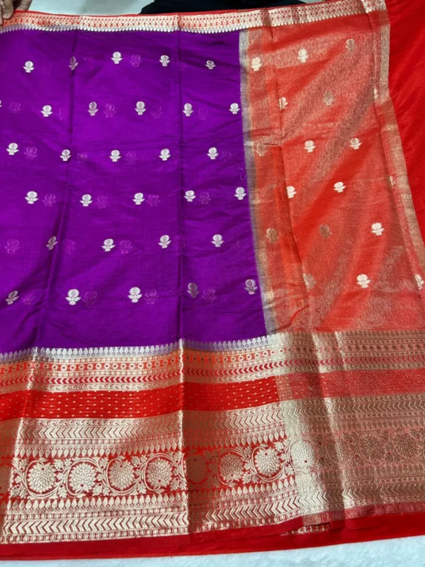 Premium Banarasi Soft Warm Silk Saree Collection All Over Design