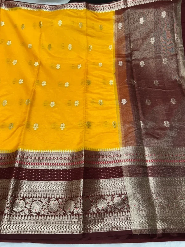 Premium Banarasi Soft Warm Silk Saree Collection All Over Design