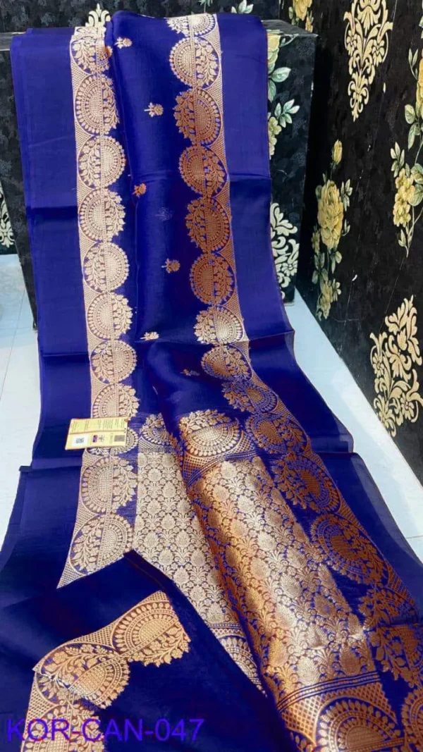 Revolusis Instore1502261156 (2) Premium Banarasi Soft Organza Silk Saree Collection All Over Design