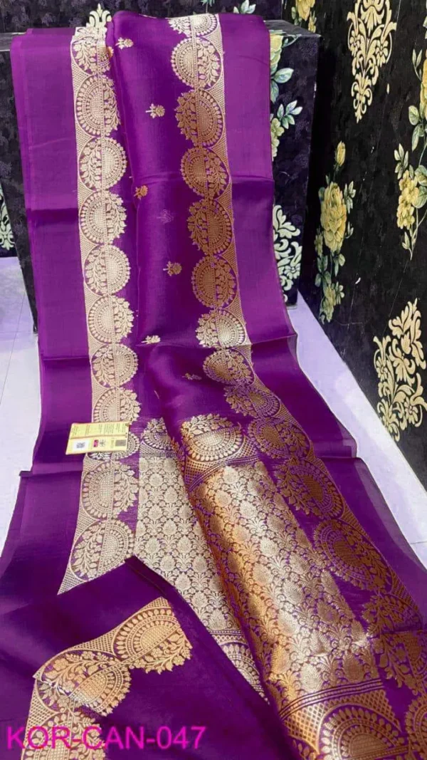 Revolusis Instore1502261156 (4) Premium Banarasi Soft Organza Silk Saree Collection All Over Design