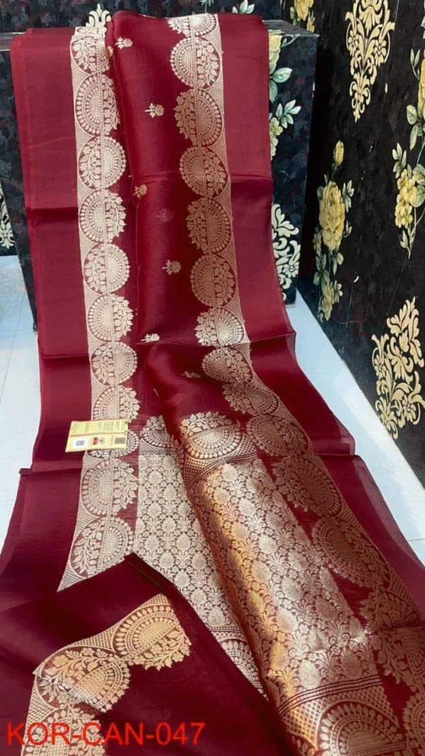Revolusis Instore1502261156 (6) Premium Banarasi Soft Organza Silk Saree Collection All Over Design
