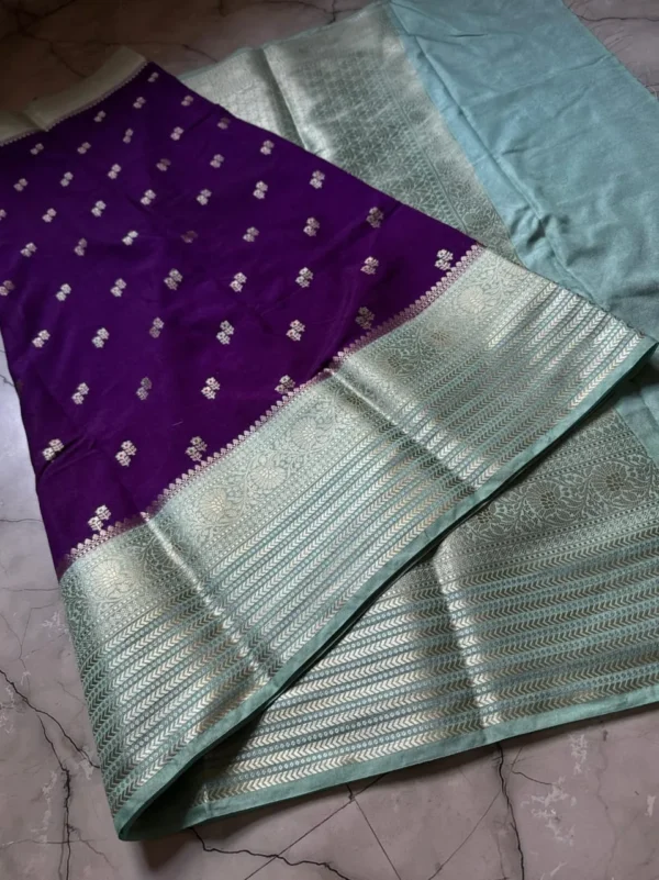 Premium Banarasi Soft Mongo Silk Saree Collection All Over Design
